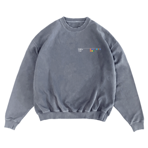 3 MCS 1 DJ by Beastie Boys - Crewneck - shop now at Stoked store