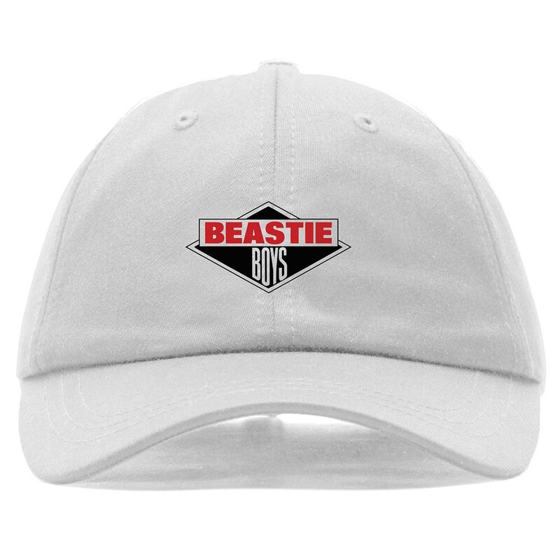 White BB Shield Hat by Beastie Boys - Headgear - shop now at Stoked store