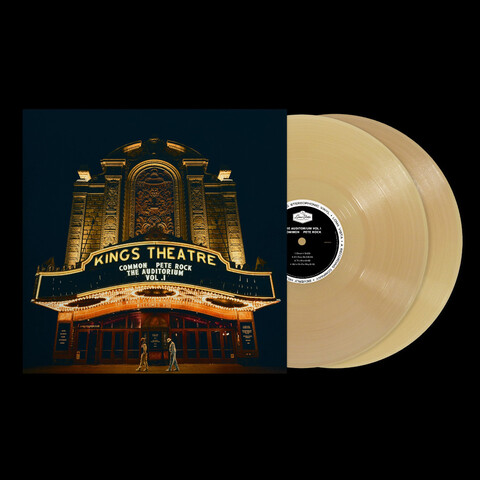 The Auditorium Vol. 1 by Common, Pete Rock - 2LP - Gold Coloured Vinyl - shop now at Stoked store
