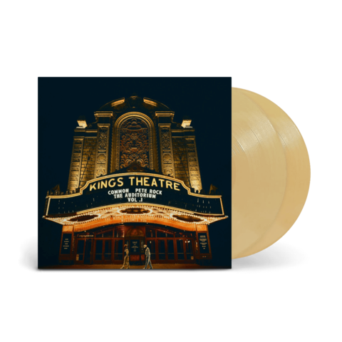 The Auditorium Vol. 1 by Common, Pete Rock - 2LP - Gold Coloured Vinyl - shop now at Stoked store