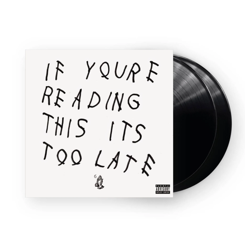 If Youre Reading This Its To Late by Drake - 2LP black 180g - shop now at Stoked store