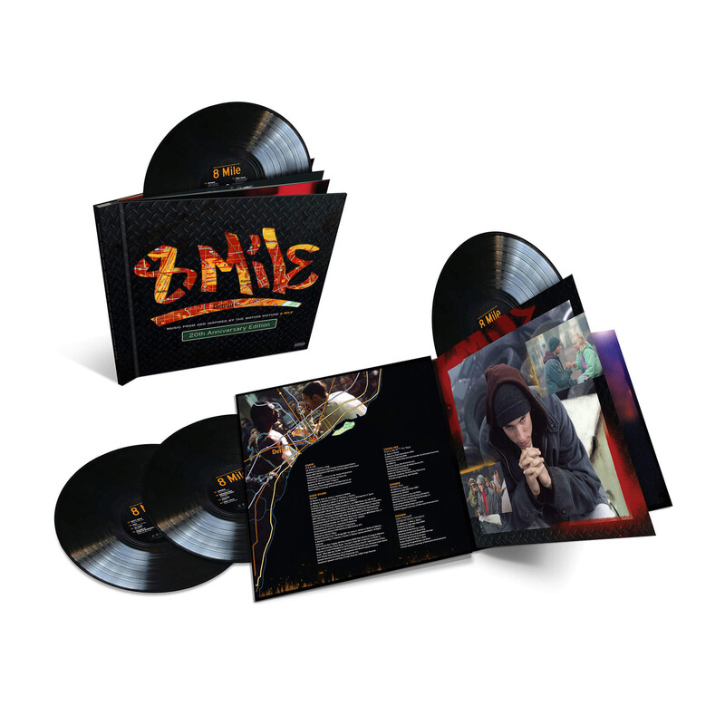8 Mile by Eminem - 4LP Deluxe Store Exclusive Edition - shop now at Stoked store