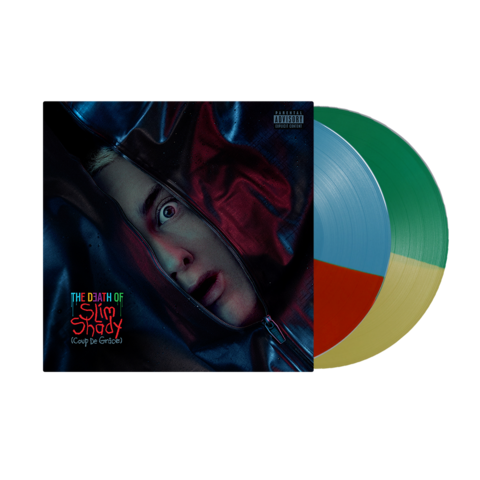 The Death of Slim Shady (Coup de Grâce) by Eminem - Crayon Vinyl (Exclusive D2C Colorway) - shop now at Stoked store