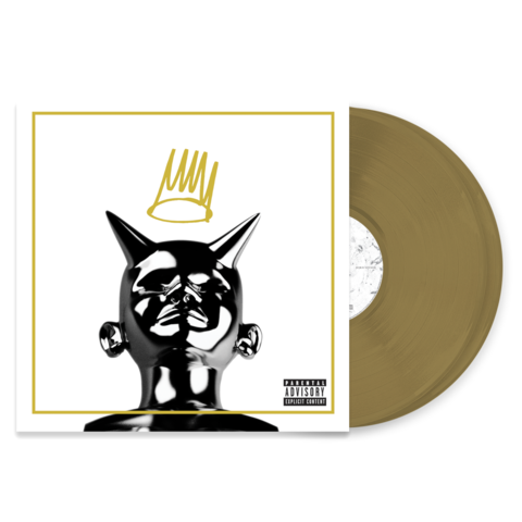 Born Sinner by J. Cole - Exclusive Deluxe Opaque Gold Vinyl 2LP - shop now at Stoked store