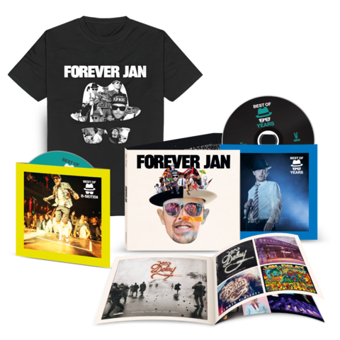 Forever Jan (25 Jahre Jan Delay) von Jan Delay - Ltd. Deluxe Edition CD + Shirt jetzt im Stoked Store