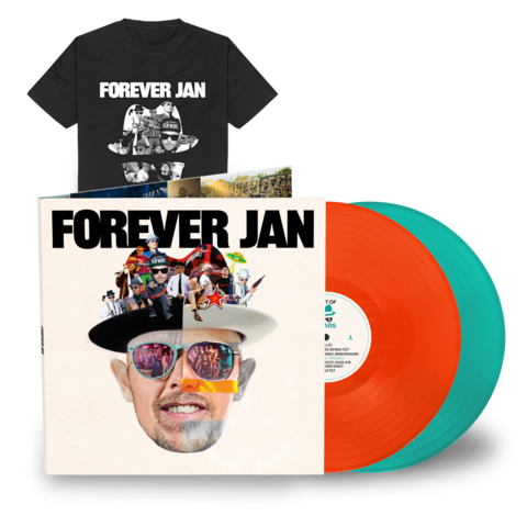 Forever Jan (25 Jahre Jan Delay) von Jan Delay - Ltd. 2LP farbig + Shirt jetzt im Stoked Store