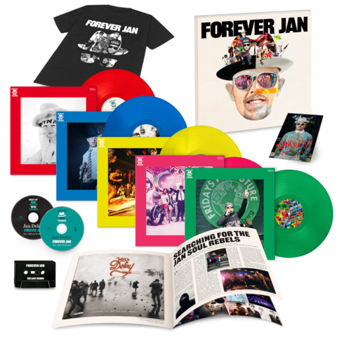 Forever Jan (25 Jahre Jan Delay) von Jan Delay - Ltd. signierte Fanbox + Ltd. MC + Shirt jetzt im Stoked Store