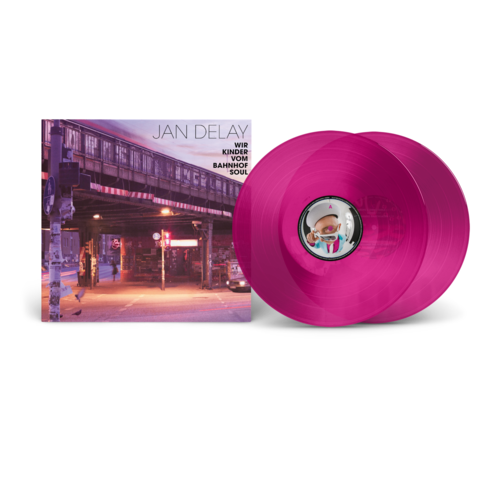 Wir Kinder vom Bahnhof Soul by Jan Delay - Violett Transparent Vinyl - shop now at Stoked store
