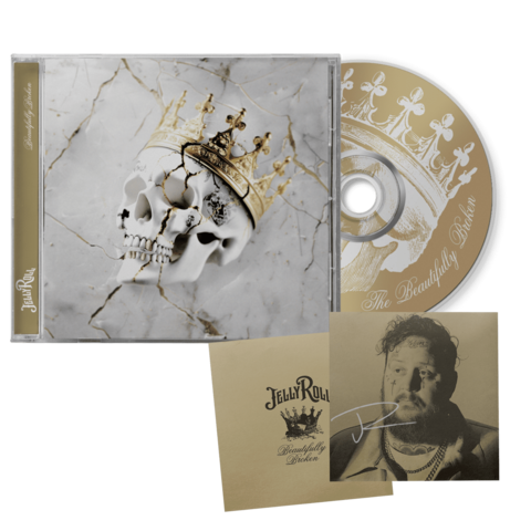 Beautifully Broken by Jelly Roll - CD + Signed Insert - shop now at Stoked store