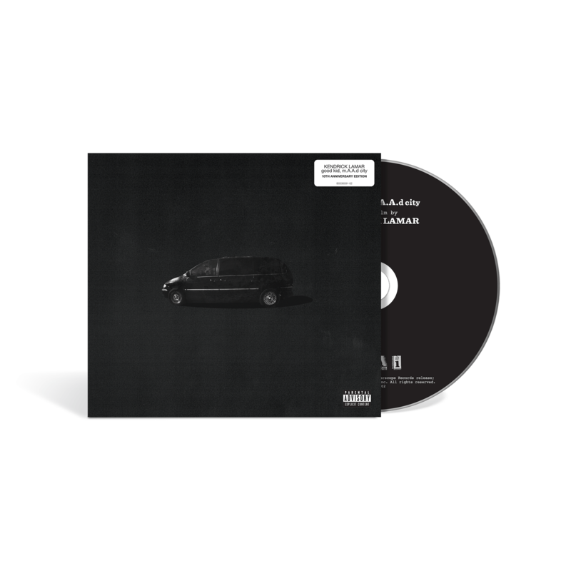 good kid, m.A.A.d. city by Kendrick Lamar - Standard Digipack CD - shop now at Stoked store
