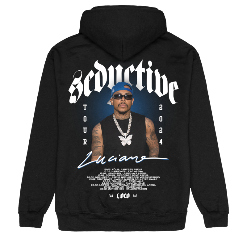 Seductive Loco Hoodie Tour 2024 by Luciano - Hoodie - shop now at Stoked store