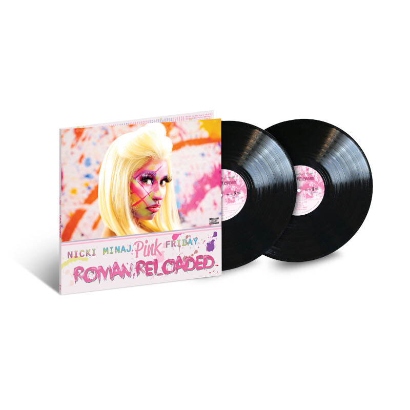 Pink Friday: Roman Reloaded von Nicki Minaj - 2LP jetzt im Stoked Store