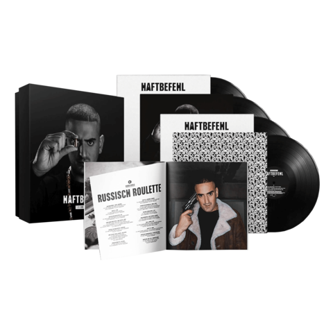 Russisch Roulette by Haftbefehl - Ltd. Deluxe 4LP Box - shop now at Stoked store