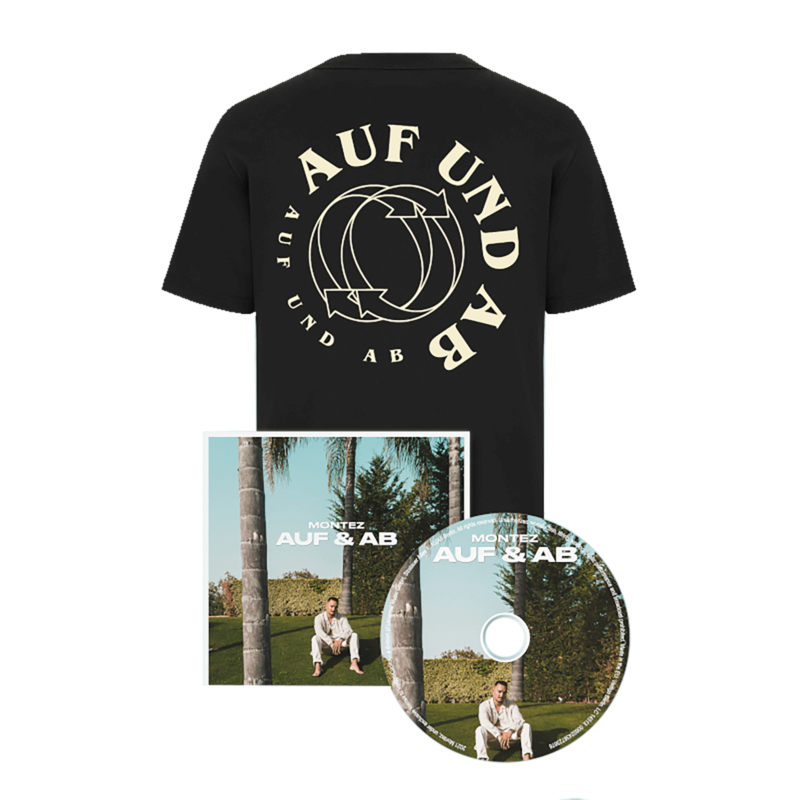 Auf & Ab by Montez - CD + Shirt - shop now at Stoked store