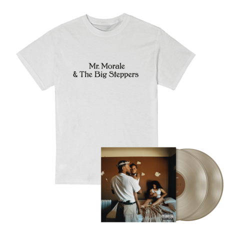 Mr. Morale & The Big Steppers by Kendrick Lamar - Exclusive Vinyl + White Tee - shop now at Stoked store