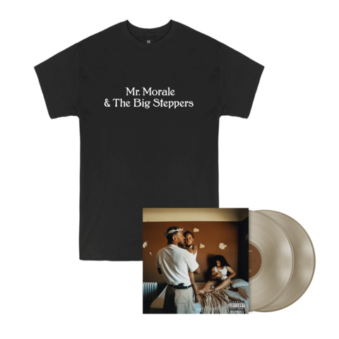 Mr. Morale & The Big Steppers by Kendrick Lamar - Exclusive Vinyl + Black Tee - shop now at Stoked store