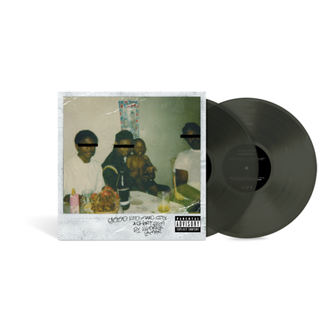 good kid, m.A.A.d. city by Kendrick Lamar - Exclusive Translucent Black Ice 2LP - shop now at Stoked store