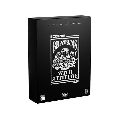 Bratans with Attitude by Scenzah x JURI - Ltd. Gang-Box - shop now at Stoked store