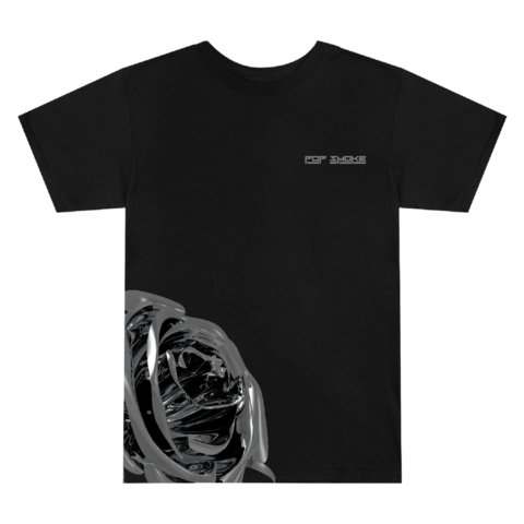 Rose Black by Pop Smoke - T-Shirt - shop now at Stoked store