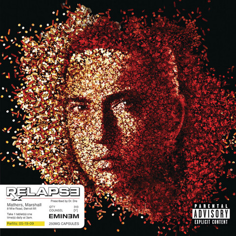 Relapse von Eminem - 2LP jetzt im Stoked Store
