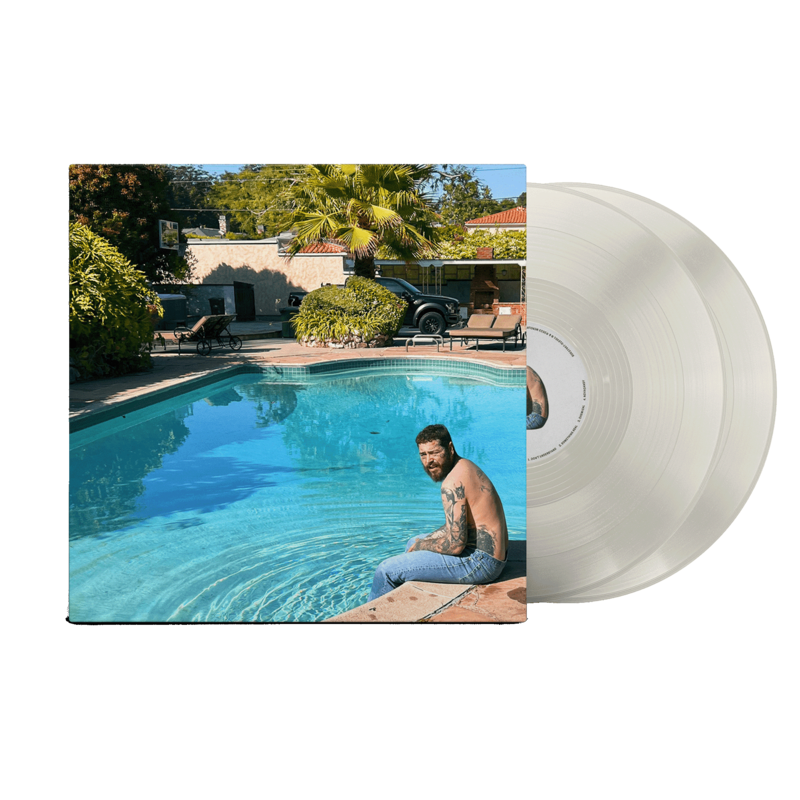Austin by Post Malone - Milky Clear Webstore Exclusive 2LP - shop now at Stoked store