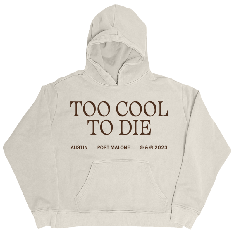 TOO COOL TO DIE by Post Malone - Hoodie - shop now at Stoked store