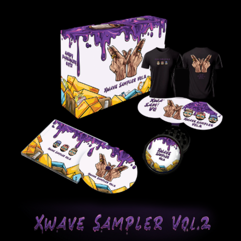 SAMPLER VOL. 2 von X WAVE - CD-Box jetzt im Stoked Store